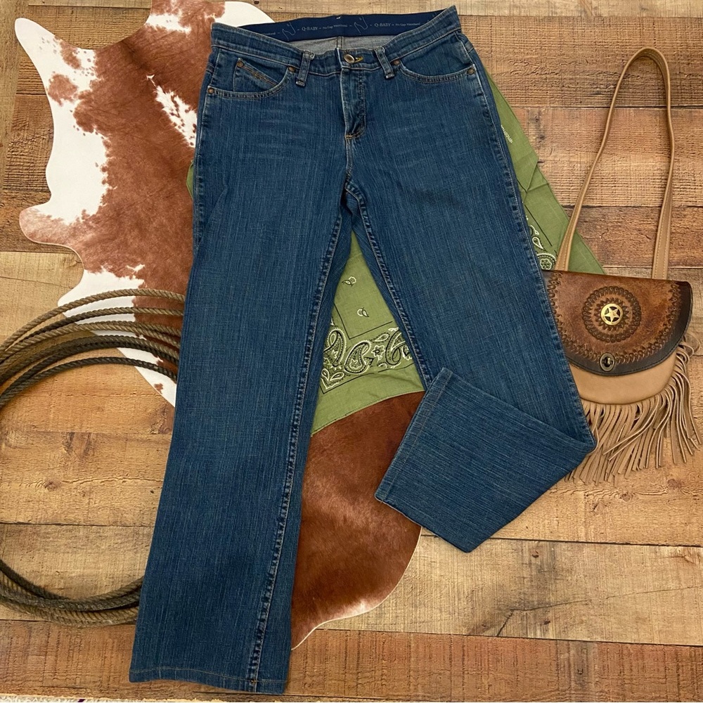 Wrangler Q-Baby Boot Cut Jeans Classic Style